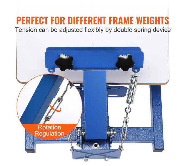 Vienos spalvos šilkografinė spaudos mašina2