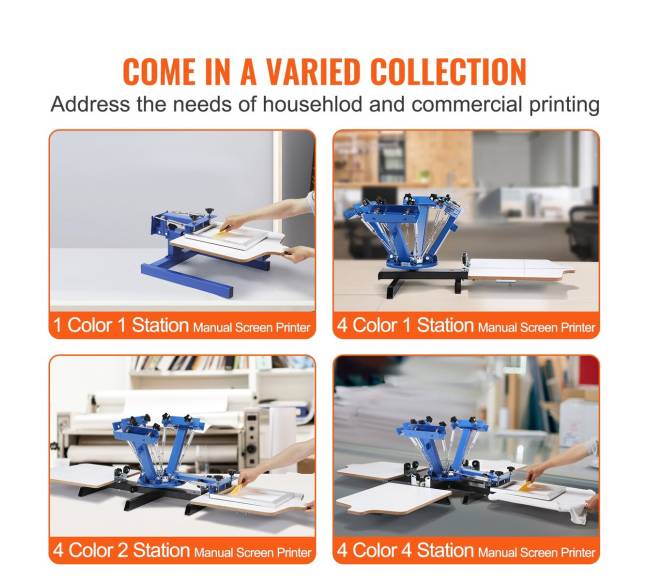 Vienos spalvos šilkografinė spaudos mašina5