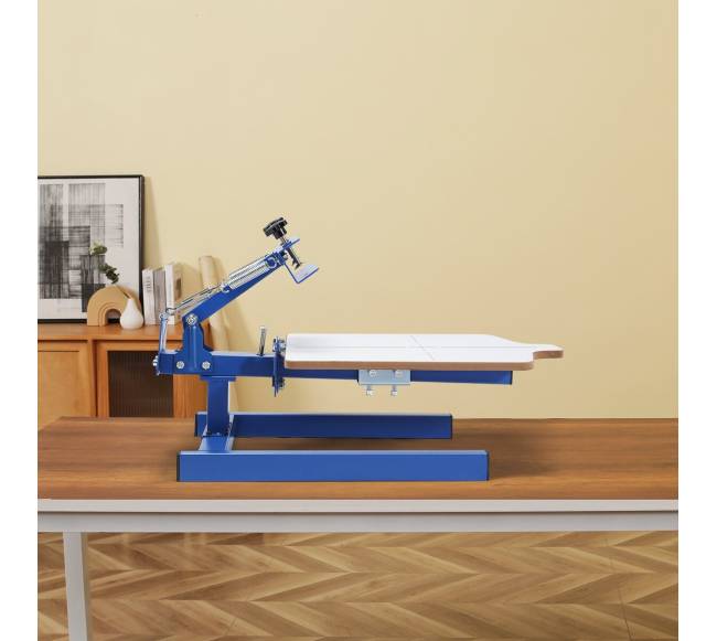 Vienos spalvos šilkografinė spaudos mašina7