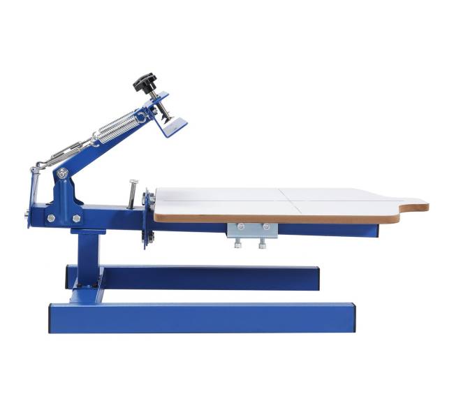 Vienos spalvos šilkografinė spaudos mašina8