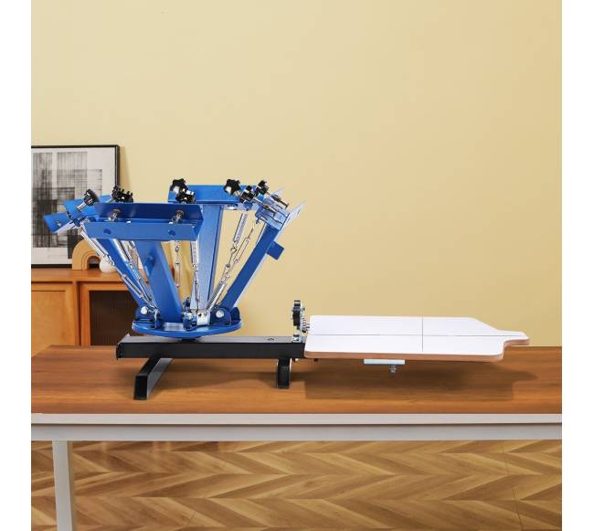 4 spalvų 1 stotis šilkografinė spauda7