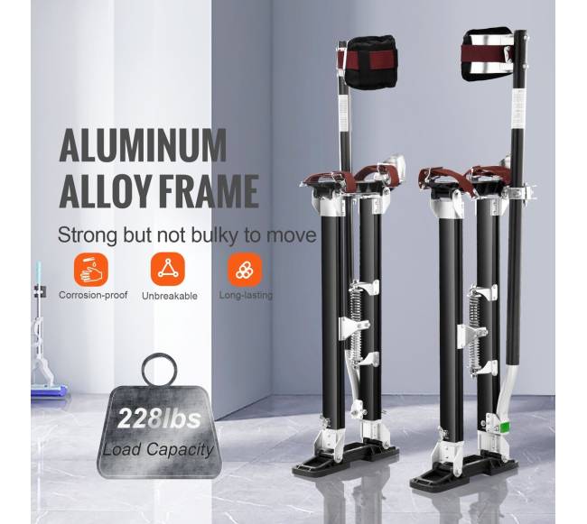 Aliuminiai gipso kartono kojų stiltai 61-101,6 cm3