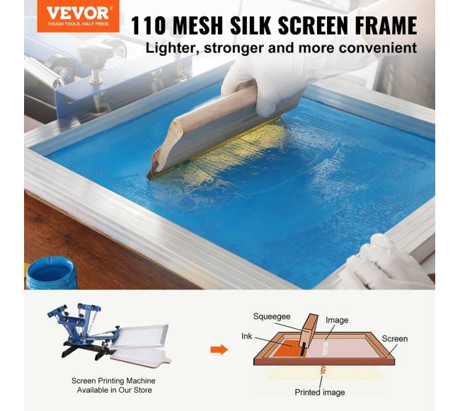 Šilkografinės spaudos rėmelis rinkinys 10x14" 6 vnt.1