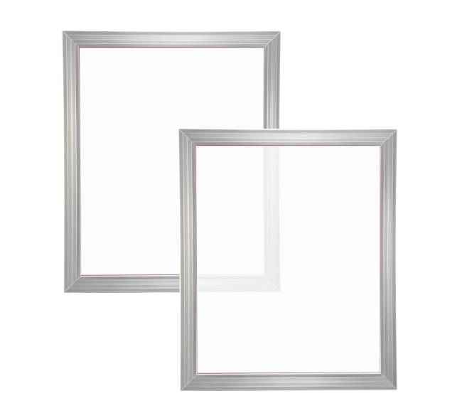 Šilkografijos rėmų rinkinys 50x61 cm 230 tinklelis 2 vnt.0