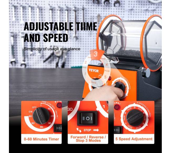 3 kg rotacinis poliravimo aparatas juvelyrikai3