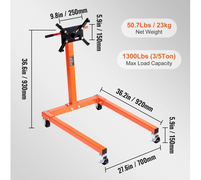 Variklio stovas su 360 laipsnių galvute5