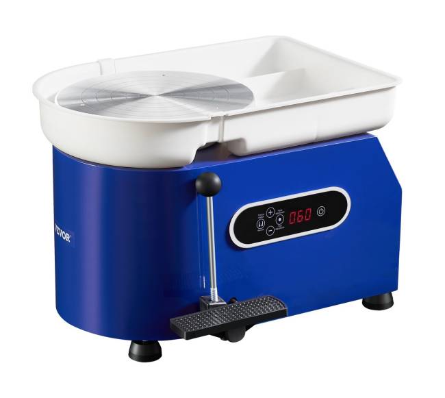 Keramikos žiedimo staklės su pėdalu 450W0