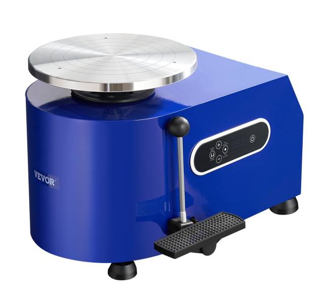 Keramikos žiedimo staklės su pėdalu 450W9