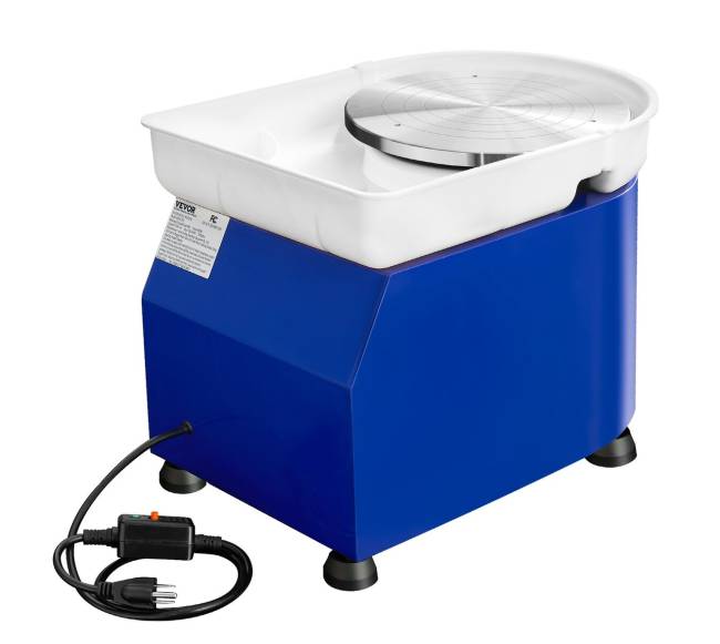 Keramikos žiedimo staklės su pėdalu 450W10