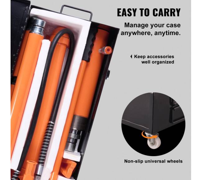 20 tonų hidraulinis keltuvas su oriniu siurbliu4