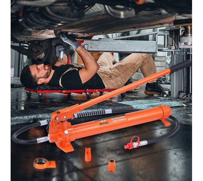 20 tonų hidraulinis keltuvas su oriniu siurbliu7