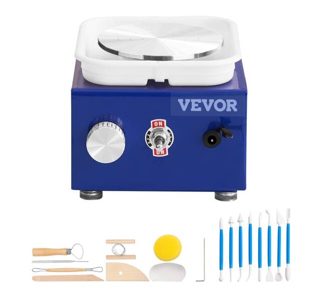 Mini keramikos formavimo staklės su 2 staliais8