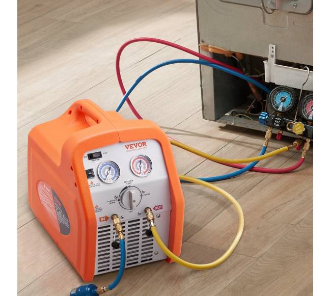 Nešiojamas 34 AG šaldymo agento atgavimo įrenginys7