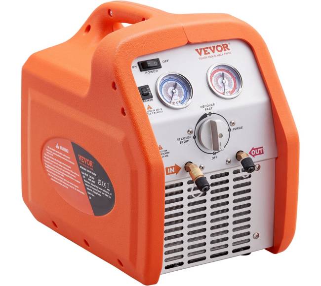 Nešiojamas 34 AG šaldymo agento atgavimo įrenginys9