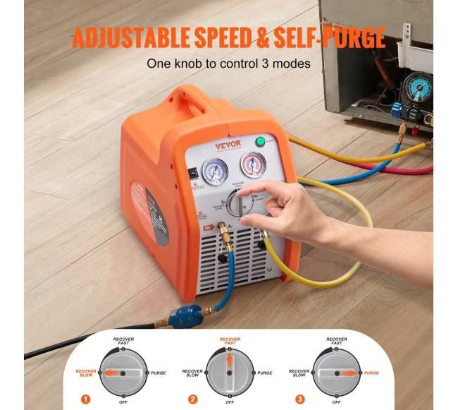 Šaldymo agento atgavimo įrenginys, 1 AG5