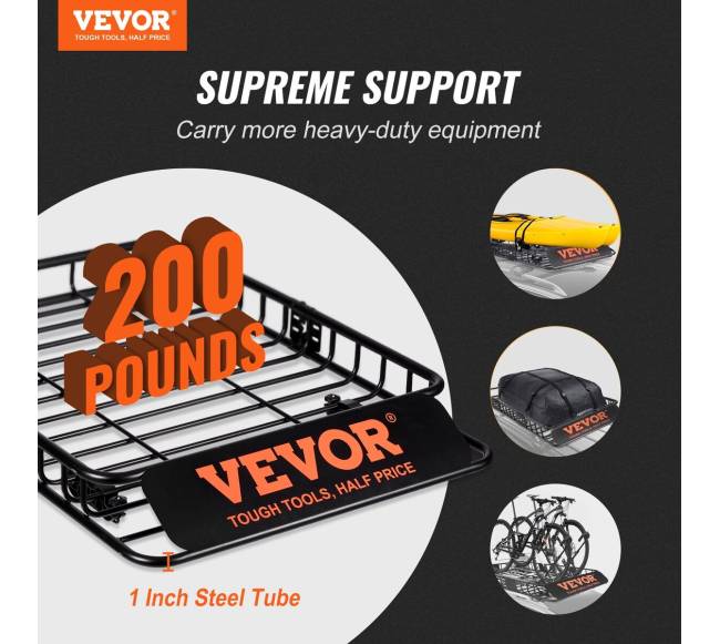 Stogo bagažinė, 130.5 x 91.5 x 12.7 cm, 90 kg1