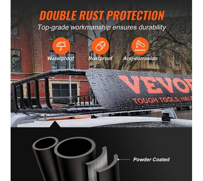 Stogo bagažo krepšys universalus, 163 x 99 x 15 cm2