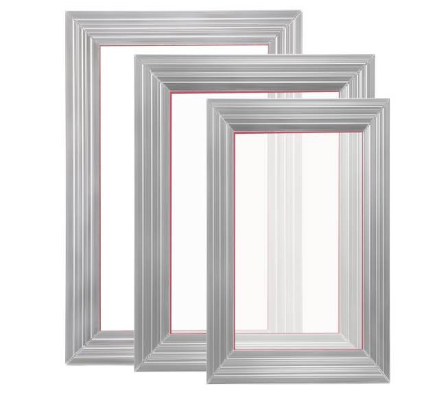 Šilkografijos rinkinys: 3 aliuminio rėmai0