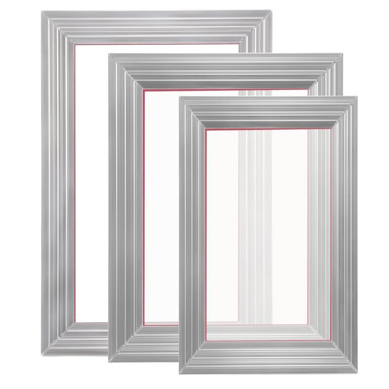 Šilkografijos rinkinys: 3 aliuminio rėmai0