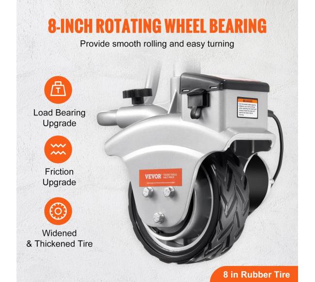 Elektrinis priekabos vežimėlis, 5000 kg traukimo galia4