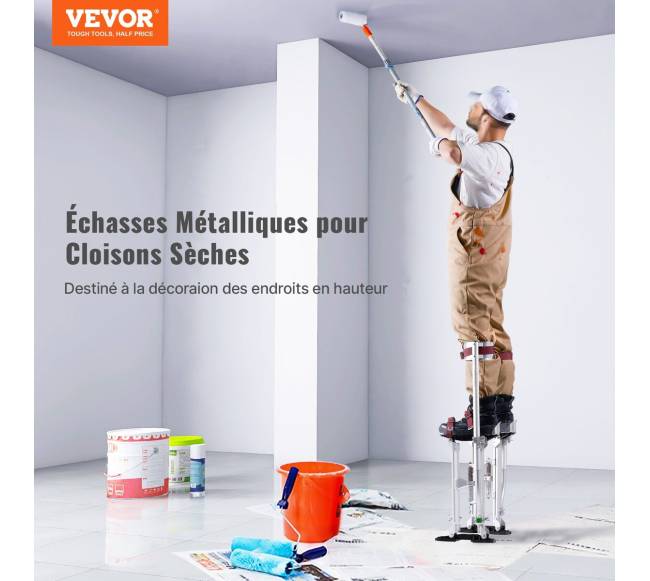 Gipso kartono pakilimų įrenginys, 45,7–76,2 cm5