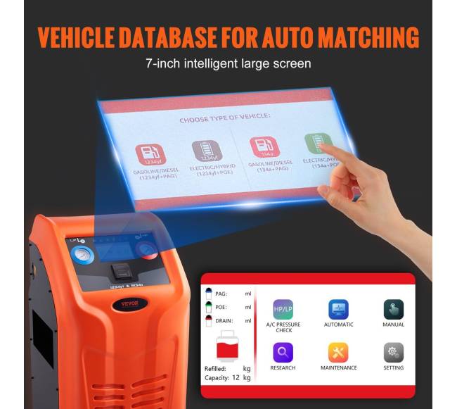 Visiškai automatinis šaldymo medžiagos regeneravimo įrenginys3