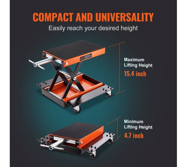 Motociklų keltuvas su žirklių domkratojumi5