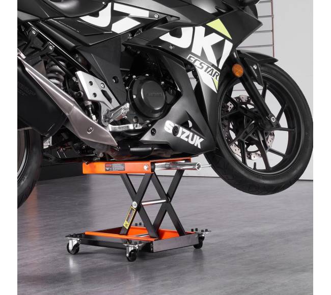 Motociklų keltuvas su žirklių domkratojumi7