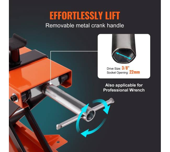 Motociklų keltuvas žirklės 500 kg4