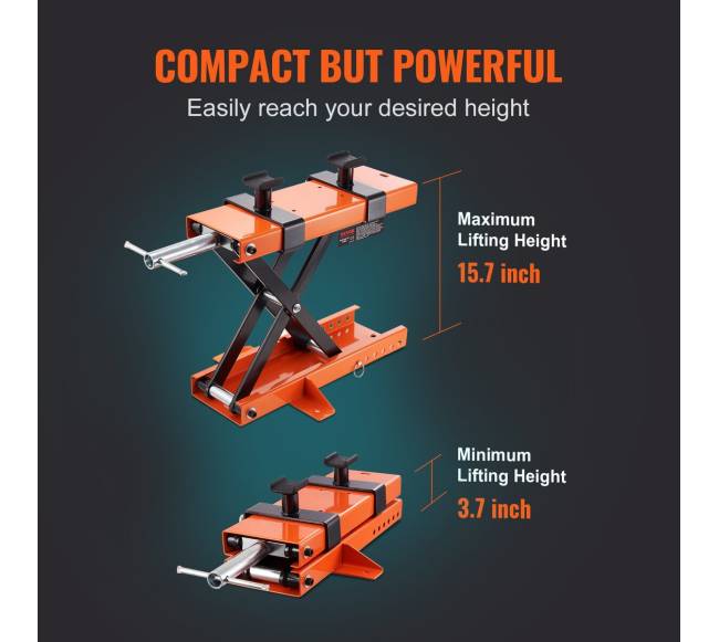 Motociklų keltuvas žirklės 500 kg5