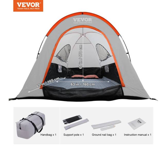 Pickupo palapinė 1,6–1,8 m ilgio6