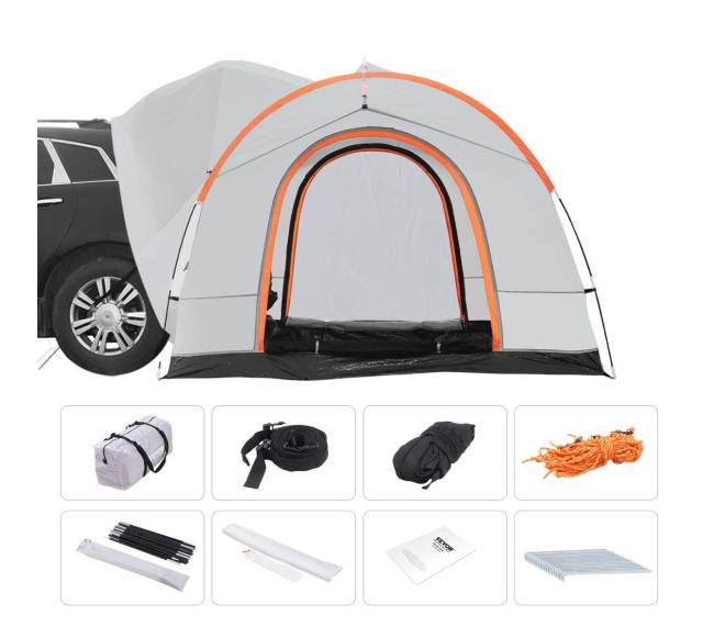 SUV palapinė kempingui, talpina 6–8 asmenis8