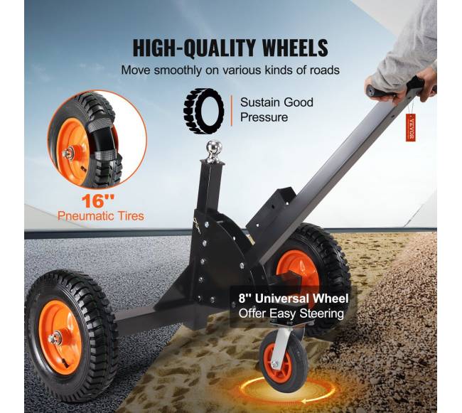 Reguliuojamas priekabos vežimėlis, 680 kg keliamoji galia4