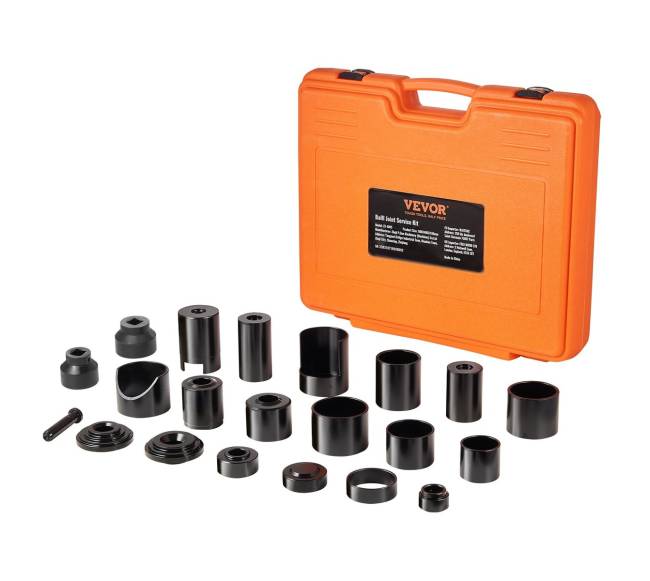 Rutulinės jungties presavimo rinkinys, 23 vnt10