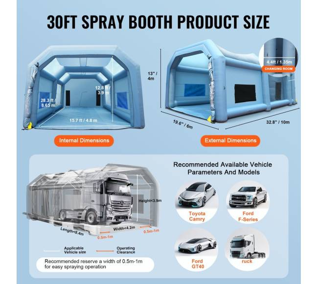 Pripučiama dažymo kabina su 2 ventiliatoriais7