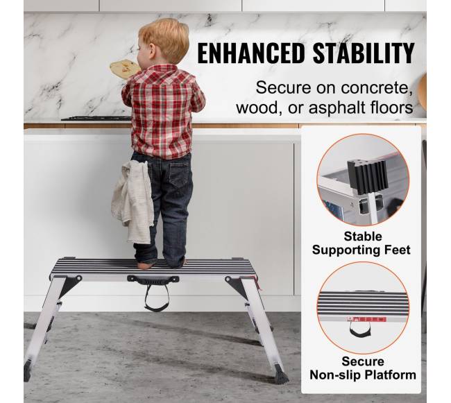 Sulankstoma darbo platforma aliuminė4