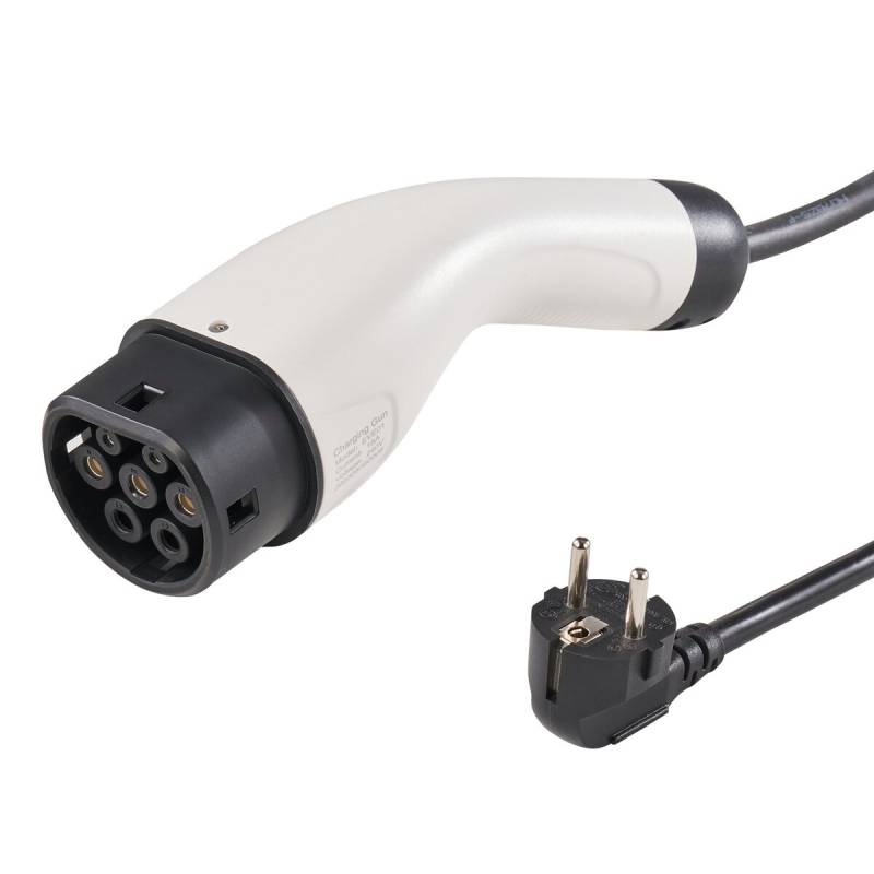 Nešiojamas EV įkroviklis Tipas 2, 16A 3.7kW0