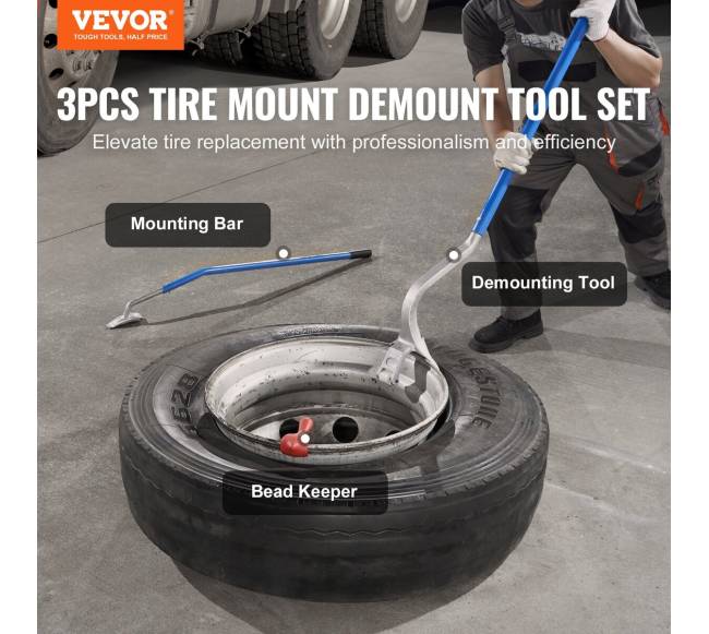 Padangų montavimo ir išmontavimo įrankis, 571-622 mm1