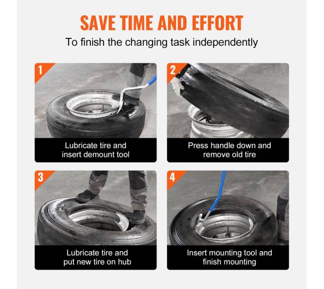 Padangų montavimo ir išmontavimo įrankis, 571-622 mm5