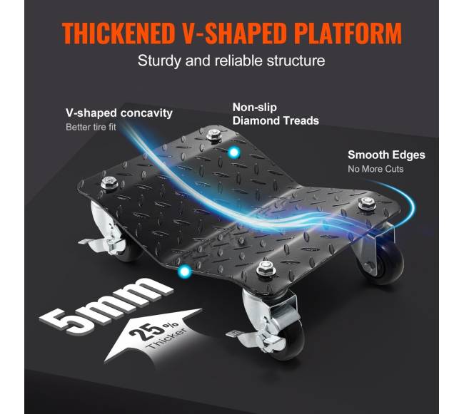 Automobilių ratų vežimėlis 2 vnt 1,4 t4