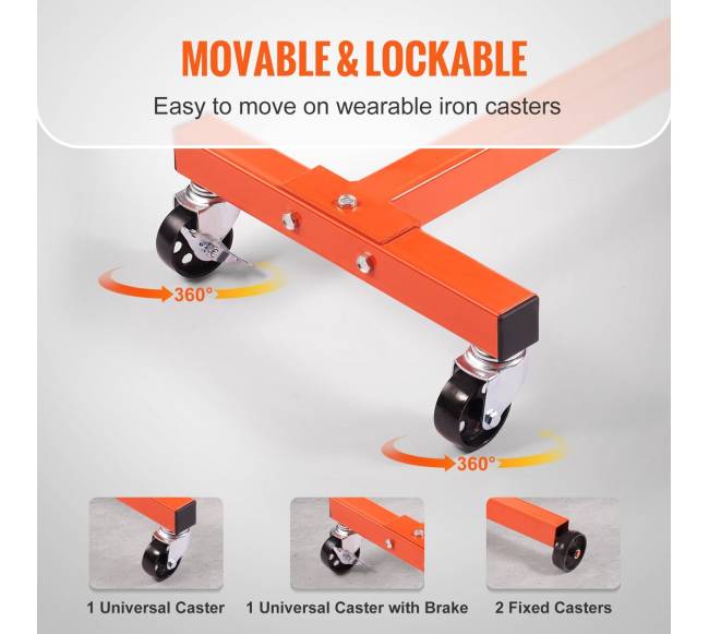 Variklio stovas, 340 kg, su sukama galva4