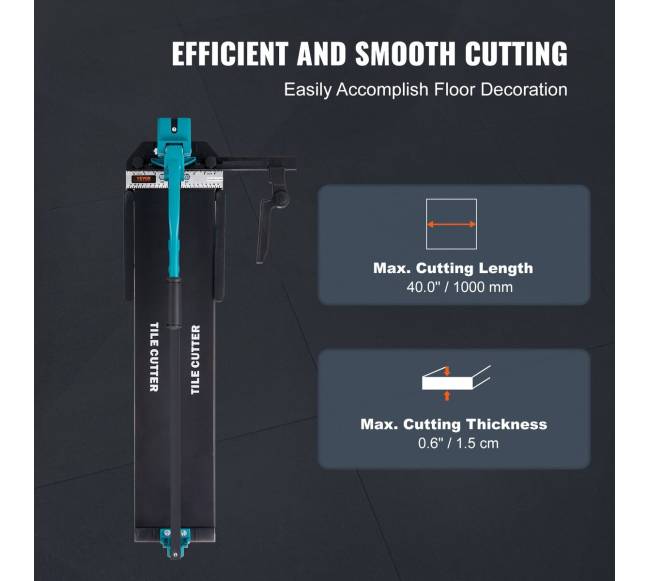 Rankinis plytelių pjaustytuvas, 1000 mm1
