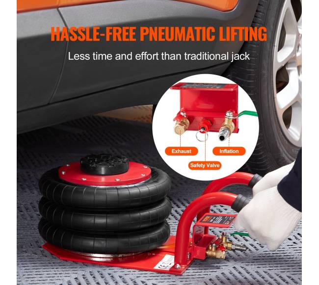 Trijų maišų oro keltuvas 3 tonų automobiliams4