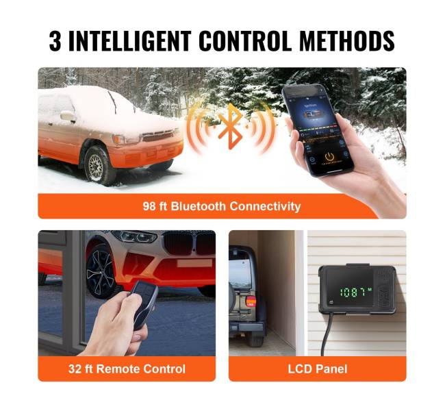 Dyzelinis šildytuvas automobiliams ir RV2