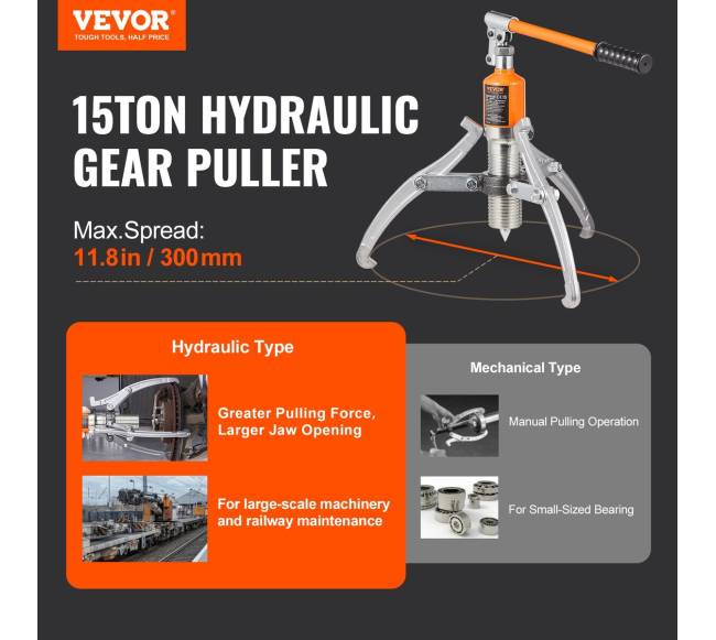 15 tonų hidraulinis krumpliaračių traukiklis1