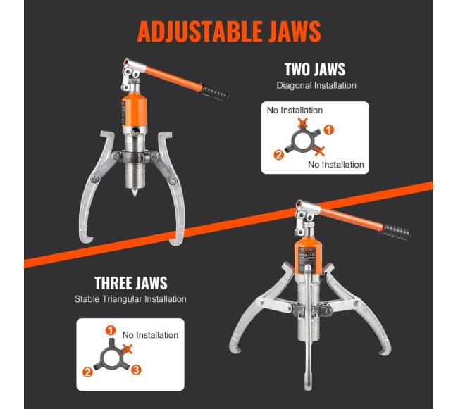15 tonų hidraulinis krumpliaračių traukiklis5