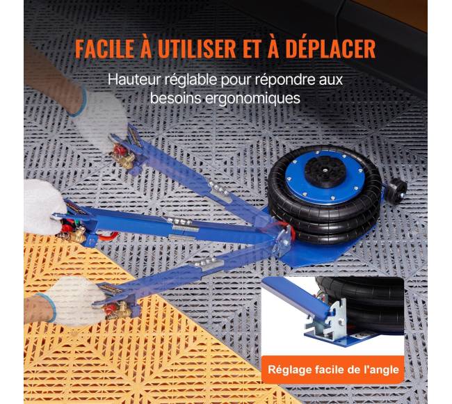 Oro domkratas, 3 tonų, pakelia iki 45 cm4