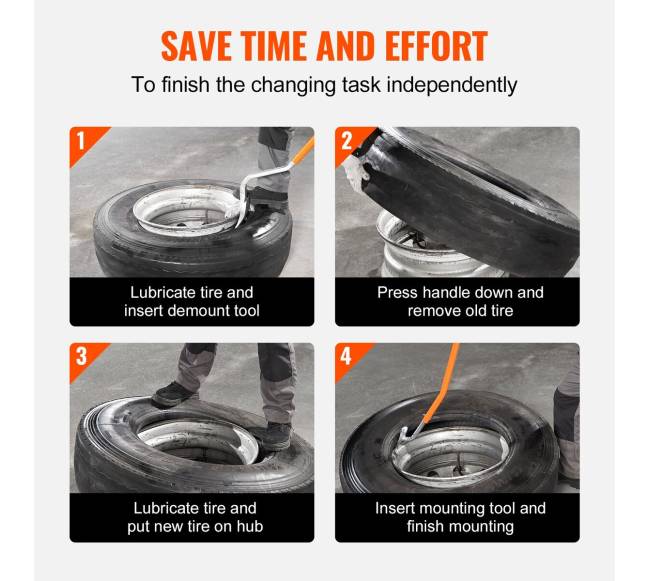 Sunkvežimio padangų montuoklis demontuoklis 22.5-24.5 col.5