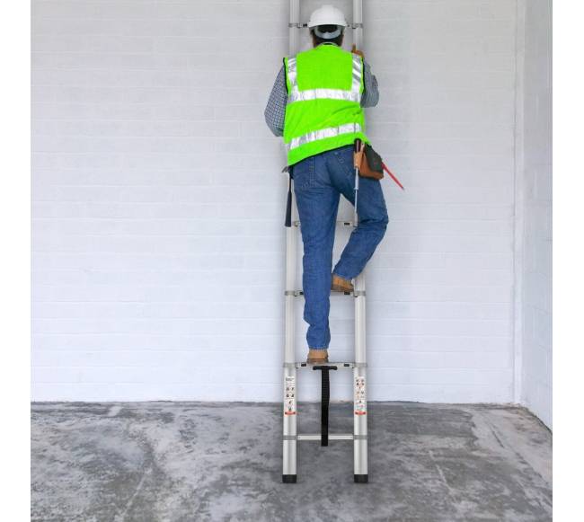 Teleskopinės aliuminio kopėčios 5,6 m7