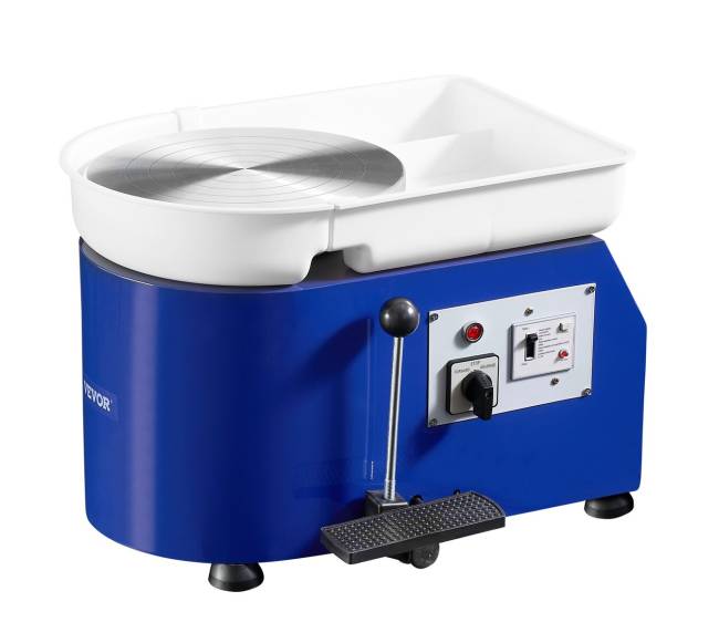 Keramikos žiedimo staklės su 28 cm ratu0